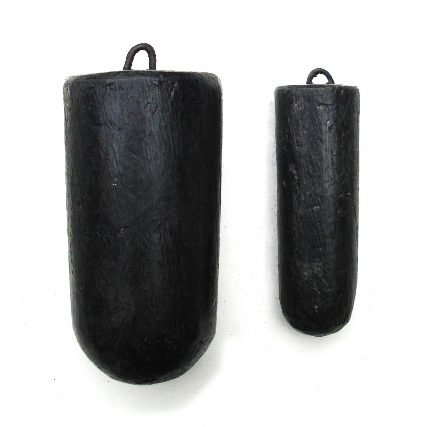 Gewichten voor lantaarnklok, Luikse, Limburgse (meiden-) klok en andere wandklokken.