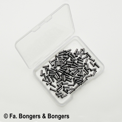 100 bolkopklinknagels blank 2x6 mm