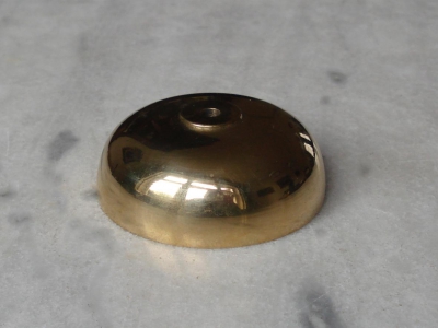 Bronzen bel, gepolijst, Ø ca. 70 mm