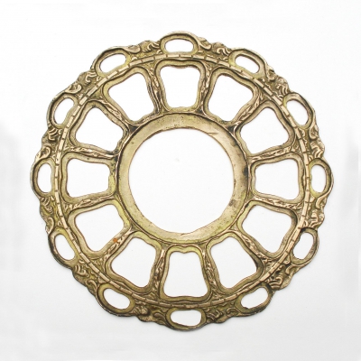 Bronzen cijferring voor cartouches Ø 21 cm.