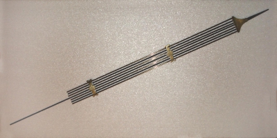 Bovenstuk van een comtoise  harp- of banjoslinger
