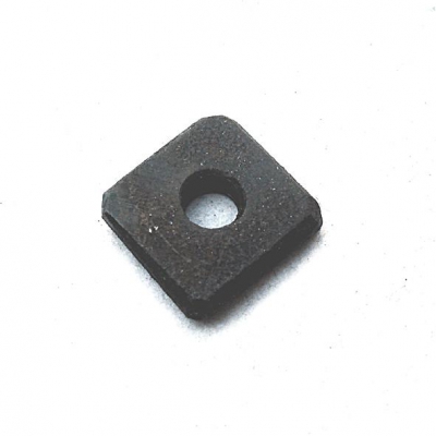 = comtoise= afstelmoer slingerlood = vierkant = dik 3 mm =