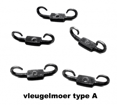= comtoise= afstelmoer slingerlood / klootje = model A.