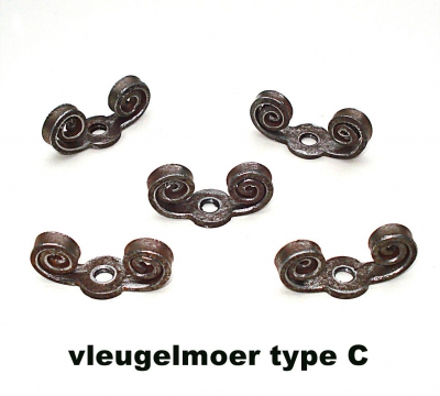 = comtoise= afstelmoer slingerlood / klootje = model C