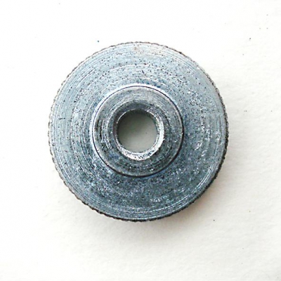 Gekartelde moer - STAAL - voor vouw-, banjo- of harpslinger Ø 12 mm