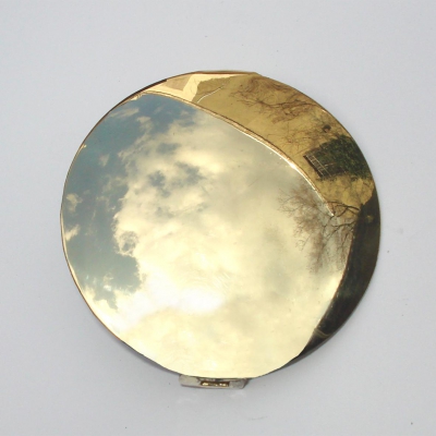 Slingerlens gepolijst voor friese staartklokslinger