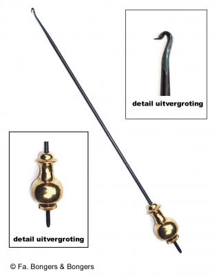 Slinger voor bv. lantaarn klok met spillegang (model C).