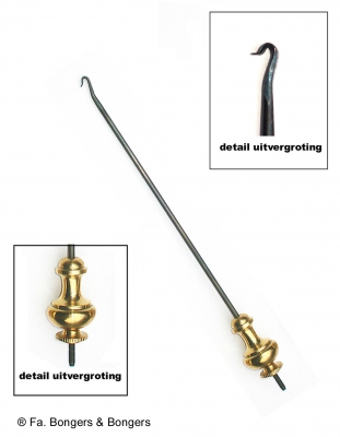 Slinger voor bv. lantaarn klok met spillegang (model D).