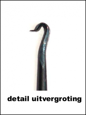 Slingerstangetje voor bv. lantaarn klok met spillegang 