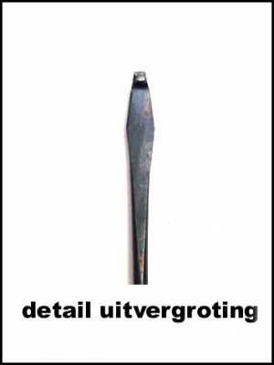 Slingerstangetje voor bv. lantaarn klok met spillegang 