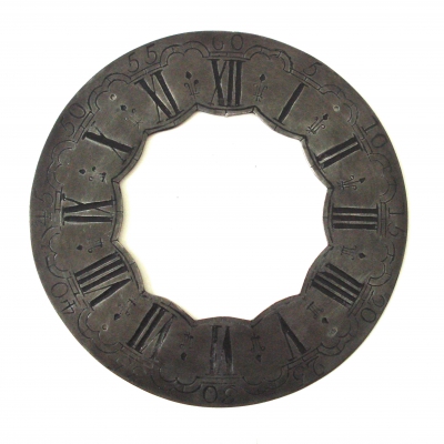 Tinnen cijferring Ø 21,2 cm.