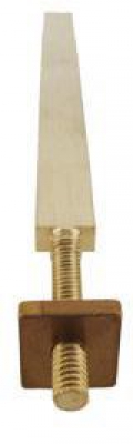 Messing geleidestang voor slinger Engels staande klok met vierkante...