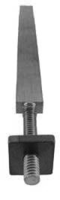 Engelse staande klok slinger Ø 4 “ (10 cm) - messing - cpl. met geleidestang en moer
