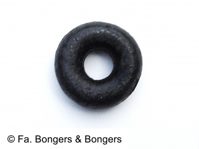 Loden kettingring, gepatineerd, gewicht ca. 170 gr.
