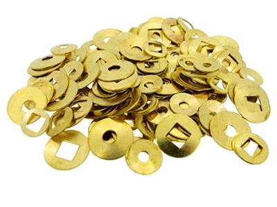 Assortiment ringetjes met ronde en vierkante gaten