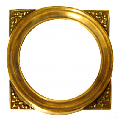 Lunette met hoekstukken