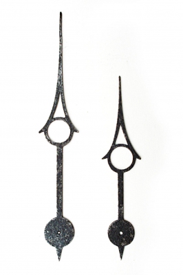 Top! Ambachtelijke luikse / lantaarnklok wijzers 