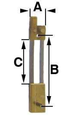 Slingerveer voor Franse pendule.