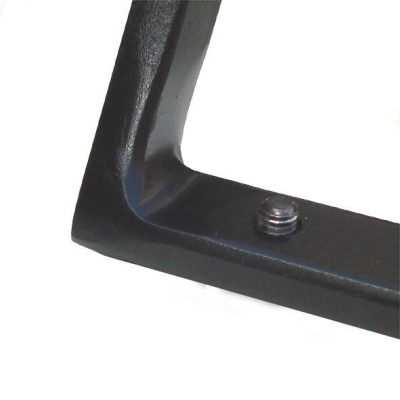 Luxe klokkenstoel met stelschroeven voor klokken tot br. 25 cm.