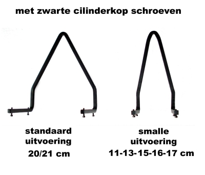 Klokkenstoel met breedtemaat 11 - 13 - 15 - 16 en- 17 cm