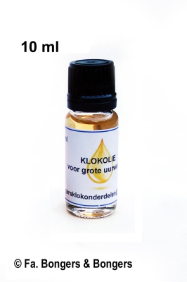 10 ml. Universele kwaliteits klokolie.