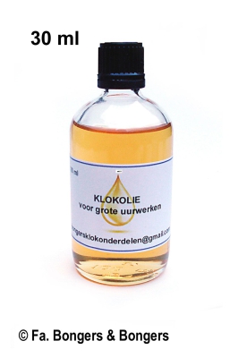 30 ml. Universele kwaliteits klokolie.