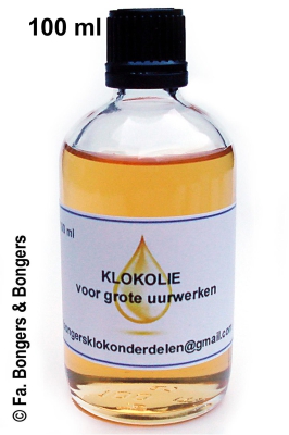 100 ml. Universele kwaliteits klokolie.
