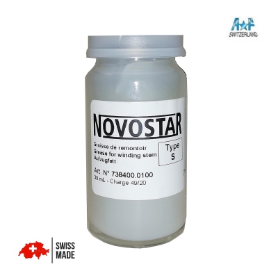 Novostar vet voor de opwindassen, opwindmechanismes,  van polshorloges,...