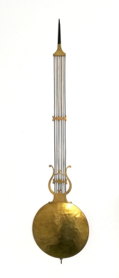 Originele antieke harpslinger, lensdiameter 24 cm.