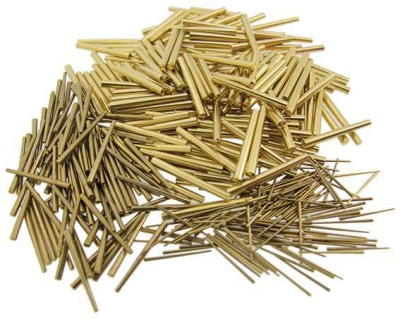 Konische voorsteekstiften (messing), No. 8, 10en 12, per 25 stuks