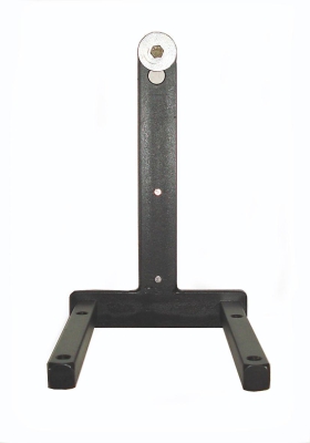 Maatwerk stalen klokkenstoel voor lantaarnklokken. 