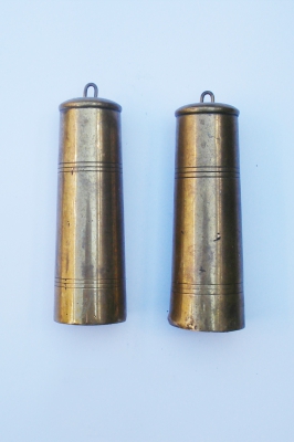 Messing gewichten. 1277-1273 gr.
