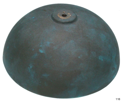 Bronzen comtoise bel, Ø 15,5 cm,