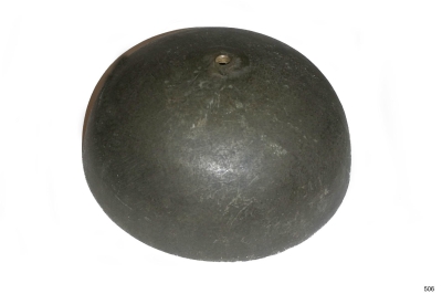 Bronzen comtoise bel, Ø 12.5 cm.