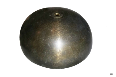 Bronzen comtoise bel, Ø 11.9 cm.
