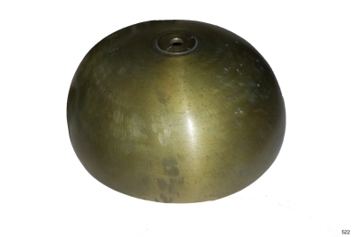 Bronzen comtoise bel, Ø 11.8 cm. 