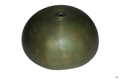 Bronzen bel, Ø 11.8 cm.