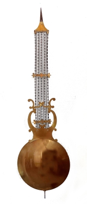 Originele antieke harpslinger, lensdiameter 27 cm (Art. Nr. C04-237)