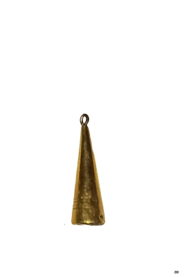 208 - Antiek contra- wekkergewicht voor Friese klok. 53 gr.