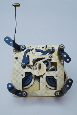 Uurwerk Zaanse klok. NN. (Art. Nr. Q01-1205)