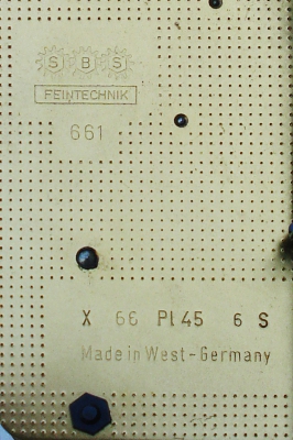 Uurwerk Zaanse klok. SBS. (Art. Nr. Q01-1206)