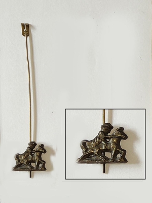 Slinger voor zaanse klok (ruiter). Art. Nr. Q01-1003)