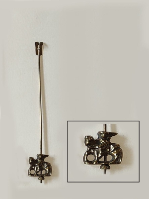 Slinger voor zaanse klok (ruiter). Art. Nr. Q01-1008)