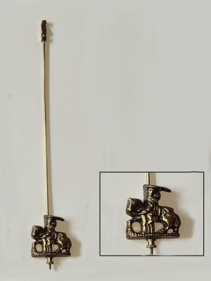 Slinger voor zaanse klok (ruiter). Art. Nr. Q01-1009)