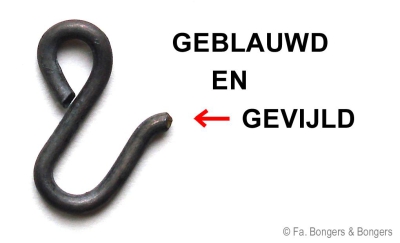 Touwhaken / gewichthaken U-model. 