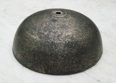 Bronzen comtoise bel, Ø 15,5 cm.