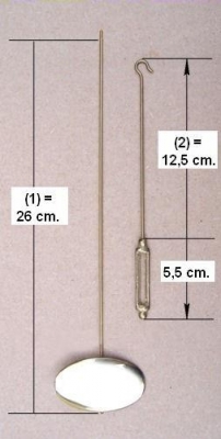 Complete slinger voor friese stoelklok cpl.