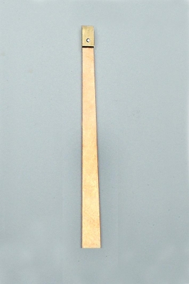 Slingerveer 105 mm met bovenblokje voor kantoortje = op maat te maken =