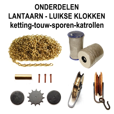 Ketting - touw - sporen - katrollen