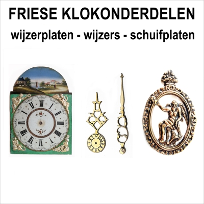 wijzerplaten - wijzers - schuifstukken